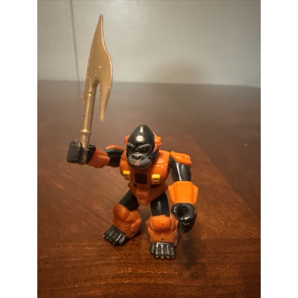Battle Beasts Gargantuan Gorilla #13 Orange Variant Figure Weapon